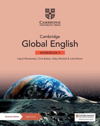 Cover of Cambridge Global English Workbook 9 with Digital Access (1 Year): for Cambridge Primary and Lower Secondary English as a Second Language(Cambridge Lower Secondary Global English)