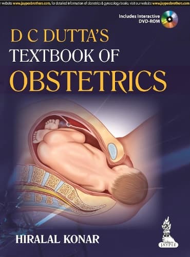 Cover of DC Dutta's Textbook of Obstetrics