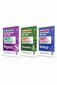 Cover of Combo for Chapterwise Topicwise Solved Papers Physics , Chemistry and Biology for Neet + Aiims , Jipmer , Manipal , Bvp Upcpmt ,Bhu 2022