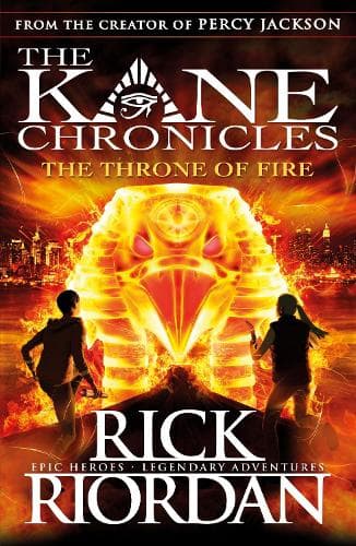 Cover of The Throne of Fire (The Kane Chronicles Book 2)