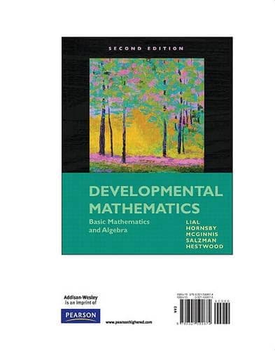 Cover of Developmental Mathematics