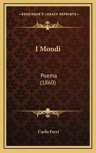 Cover of I Mondi