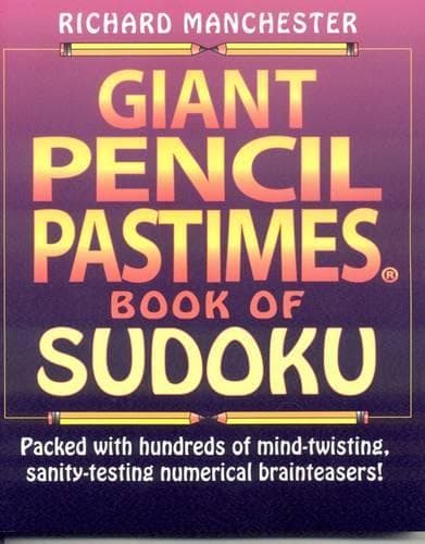 Cover of Giant Pencil Pastimes Book of Sudoku