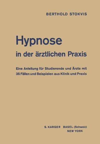 Cover of Hypnose in der ärztlichen Praxis