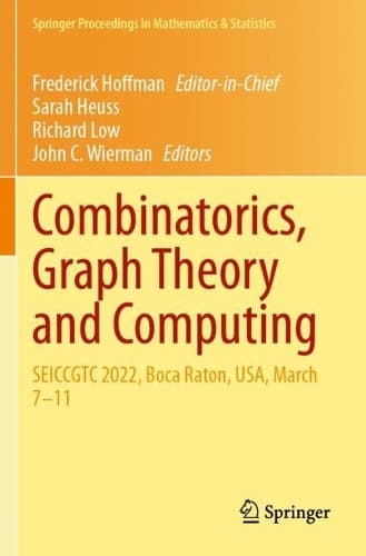 Cover of Combinatorics, Graph Theory and Computing