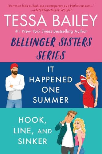 Cover of Tessa Bailey Book Set 3: It Happened One Summer / Hook, Line, and Sinker(Bellinger Sisters)