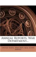 Cover of Annual Reports, War Department...