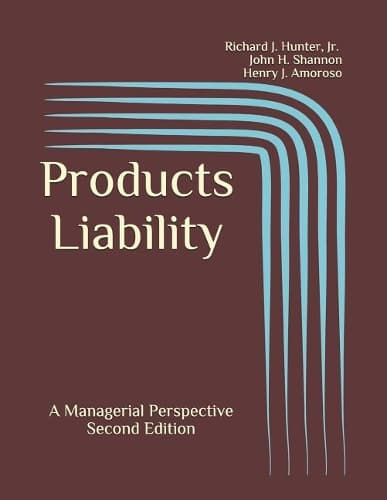 Cover of Products Liability