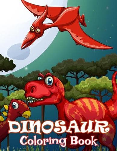 Cover of Dinosaur Coloring Book