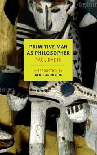 Cover of Primitive Man As Philosopher