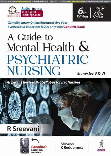 Cover of A Guide To Mental Health & Psychiatric Nursing: Semester V & VI