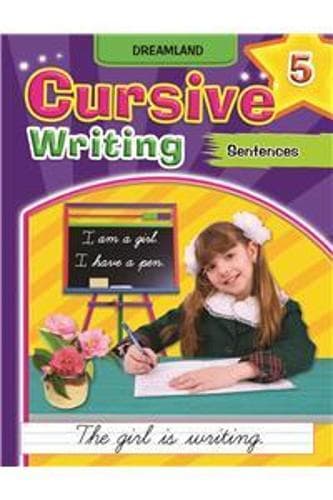 Cover of Cursive Writing Book (Sentences) Part 5