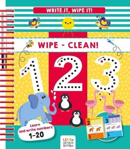 Cover of Write It, Wipe It! Wipe-Clean 123