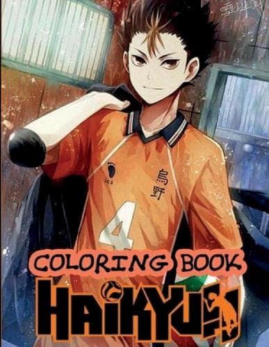 Cover of Coloring Book Haikyuu