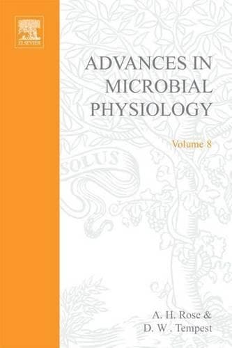 Cover of Adv in Microbial Physiology Vol 8 APL