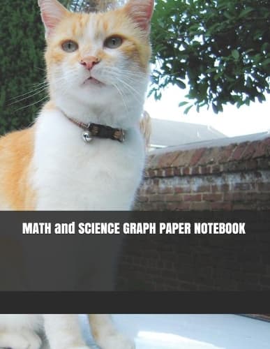 Cover of MATH and SCIENCE GRAPH PAPER NOTEBOOK