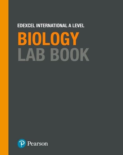 Cover of Pearson Edexcel International A Level Biology Lab Book