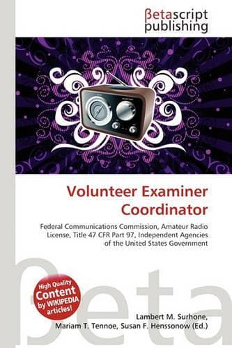 Cover of Volunteer Examiner Coordinator