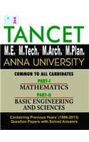Cover of Tancet M.E., M.Tech., M.Arch., M. Plan