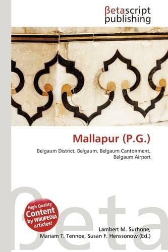 Cover of Mallapur (P.G.)