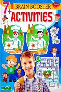 Cover of 7+ Brain Booster Activities [Paperback] Manoj Publications [Paperback] Manoj Publications [Paperback] Manoj Publications [Paperback] Manoj Publications