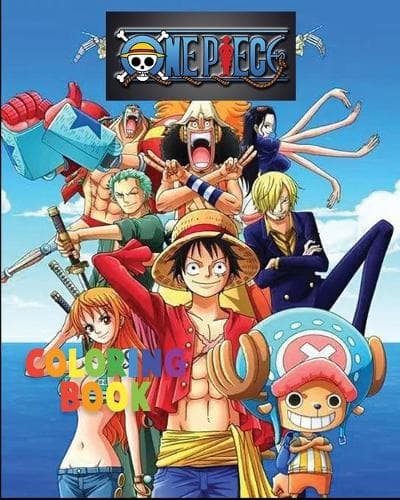 Cover of One Piece Coloring Book