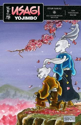 Cover of Usagi Yojimbo Volume 41: Ten Thousand Plums Limited Edition