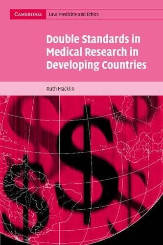 Cover of Double Standards in Medical Research in Developing Countries
