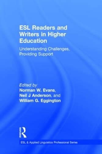 Cover of ESL Readers and Writers in Higher Education