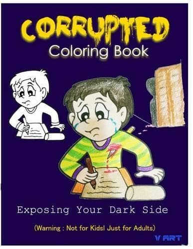 Cover of Corrupted Coloring Book