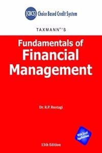 Cover of Fundamentals of Financial Management-With Excel Applications (CBCS) (13th Edition July 2018)