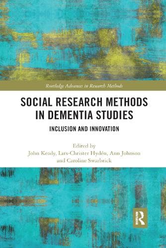 Cover of Social Research Methods in Dementia Studies