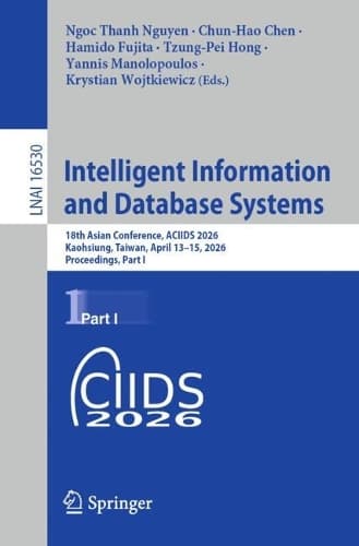 Cover of Intelligent Information and Database Systems