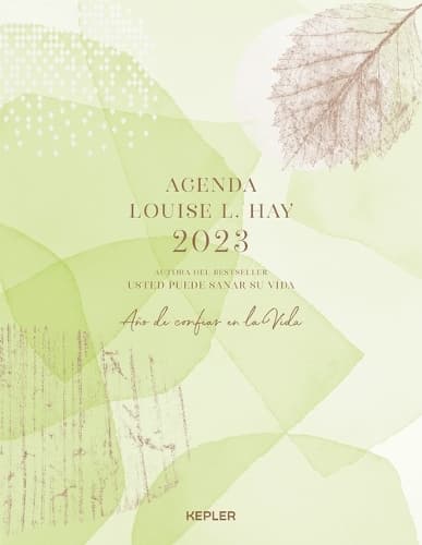Cover of Agenda Louise Hay 2023. Año de Confiar En La Vida