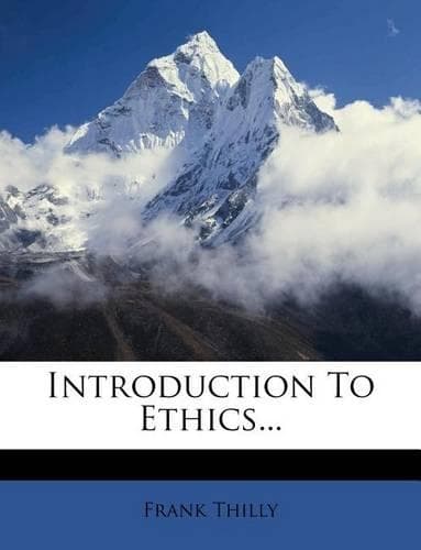 Cover of Introduction to Ethics...