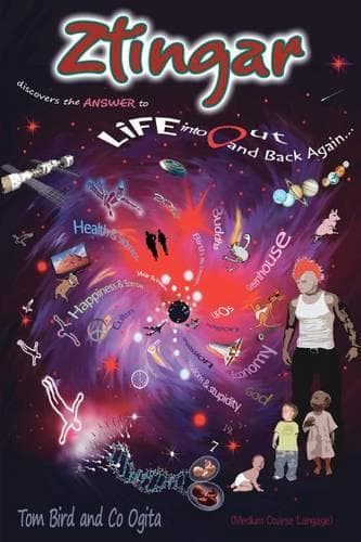 Cover of ZTINGAR discovers the ANSWER to Life into Out and Back Again
