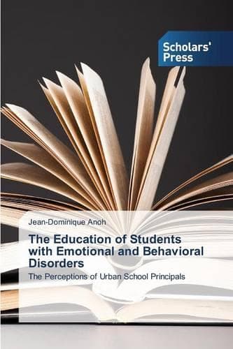 Cover of The Education of Students with Emotional and Behavioral Disorders