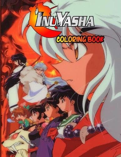 Cover of Inuyasha Coloring Book