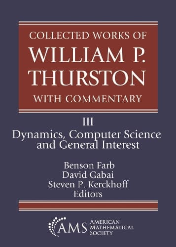 Cover of Collected Works of William P. Thurston with Commentary