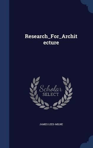 Cover of Research_For_Architecture