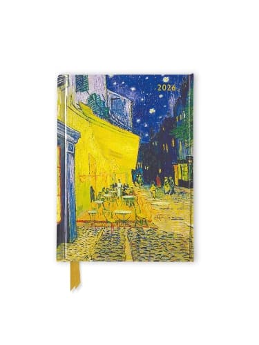 Cover of Vincent van Gogh: Café Terrace 2026 Luxury Pocket Diary Planner - Week to View