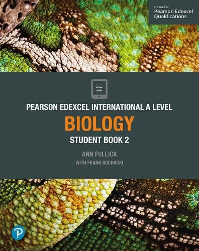 Cover of Pearson Edexcel International A Level Biology Student Book