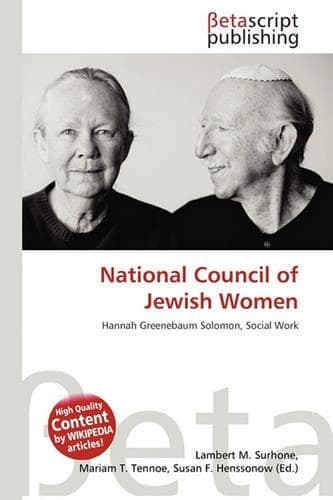 Cover of National Council of Jewish Women