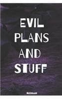 Cover of Evil Plans And Stuff