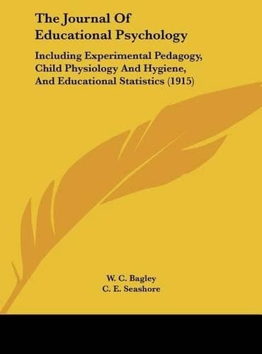 Cover of The Journal of Educational Psychology