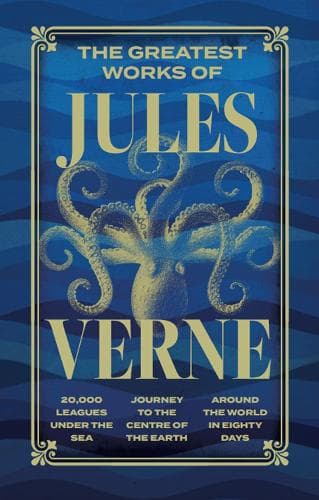 Cover of Greatest Works of Jules Verne (Deluxe Hardbound Edition)