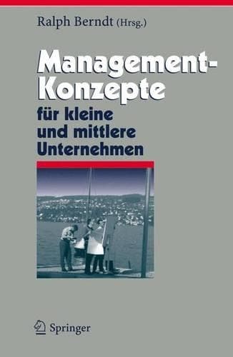Cover of  Management-Konzepte für kleine und mittlere Unternehmen