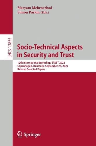 Cover of Socio-Technical Aspects in Security