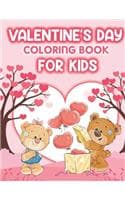 Cover of Valentine's Day Coloring Book for Kids