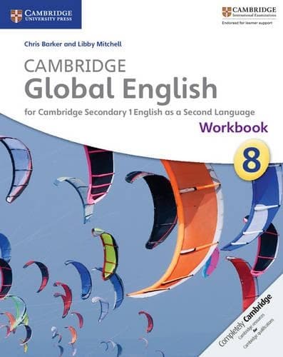 Cover of Cambridge Global English Workbook Stage 8: for Cambridge Secondary 1 English as a Second Language